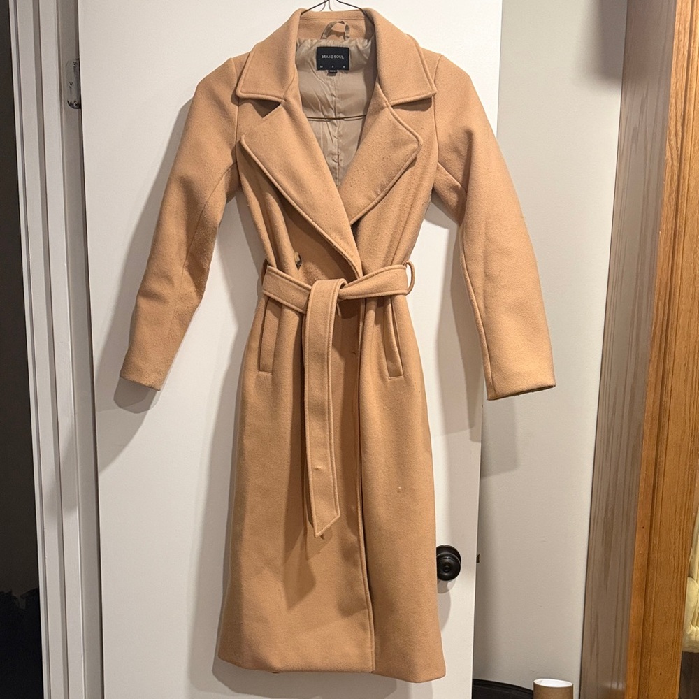 Brave Soul Beige Outerwear